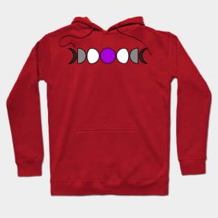 Pride Moons Asexual Hoodie